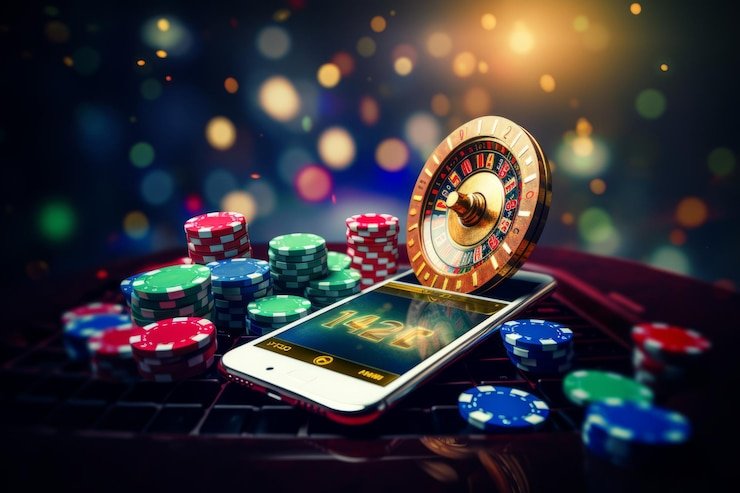 king1777 web app on tablet showing live baccarat table with player hand and banker hand dealt
